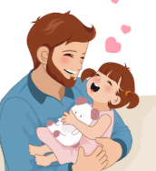 Happy Fathers Day Wish Card Card